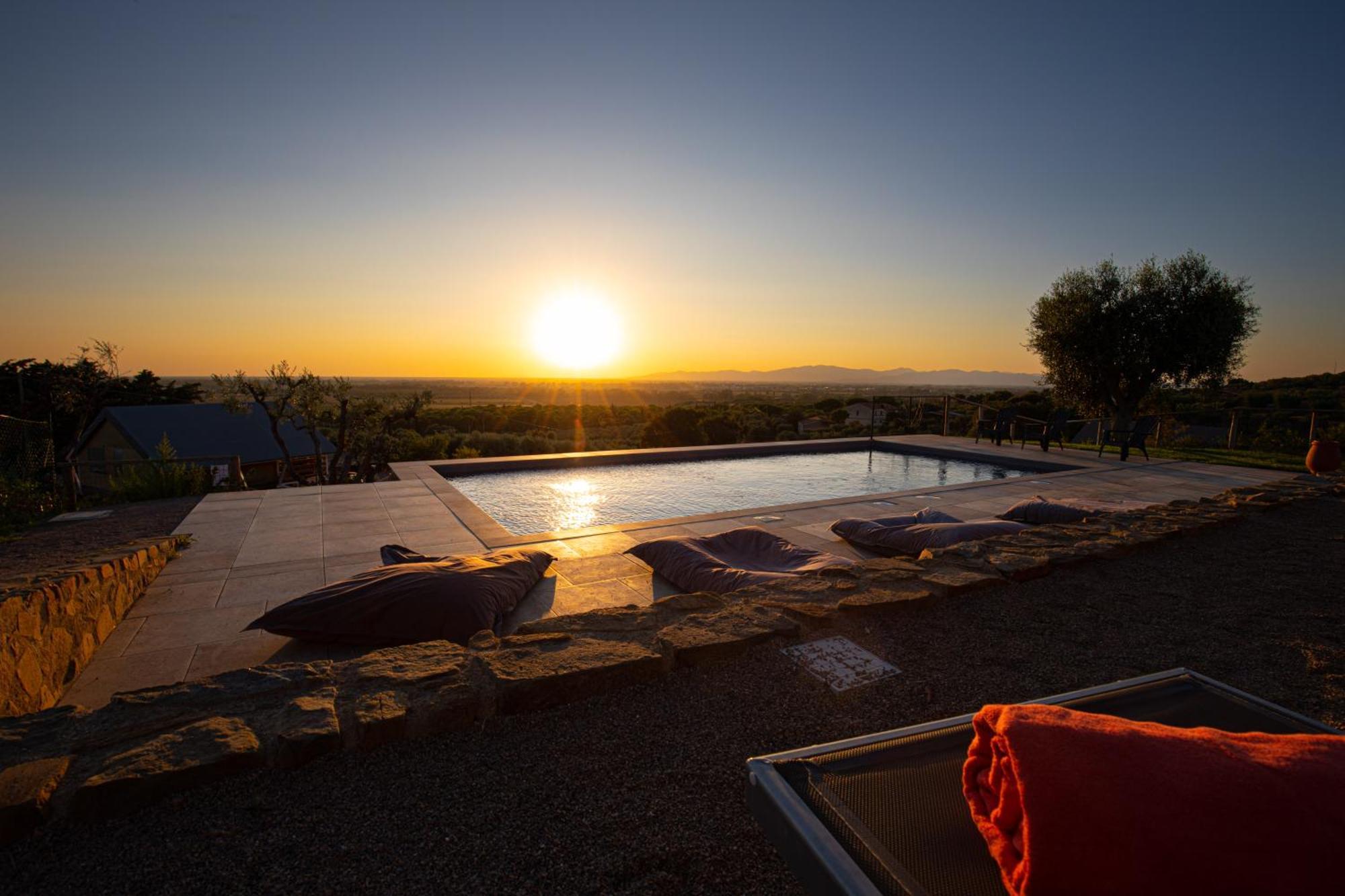 Glamping Grancia Hotel Grosseto Luaran gambar