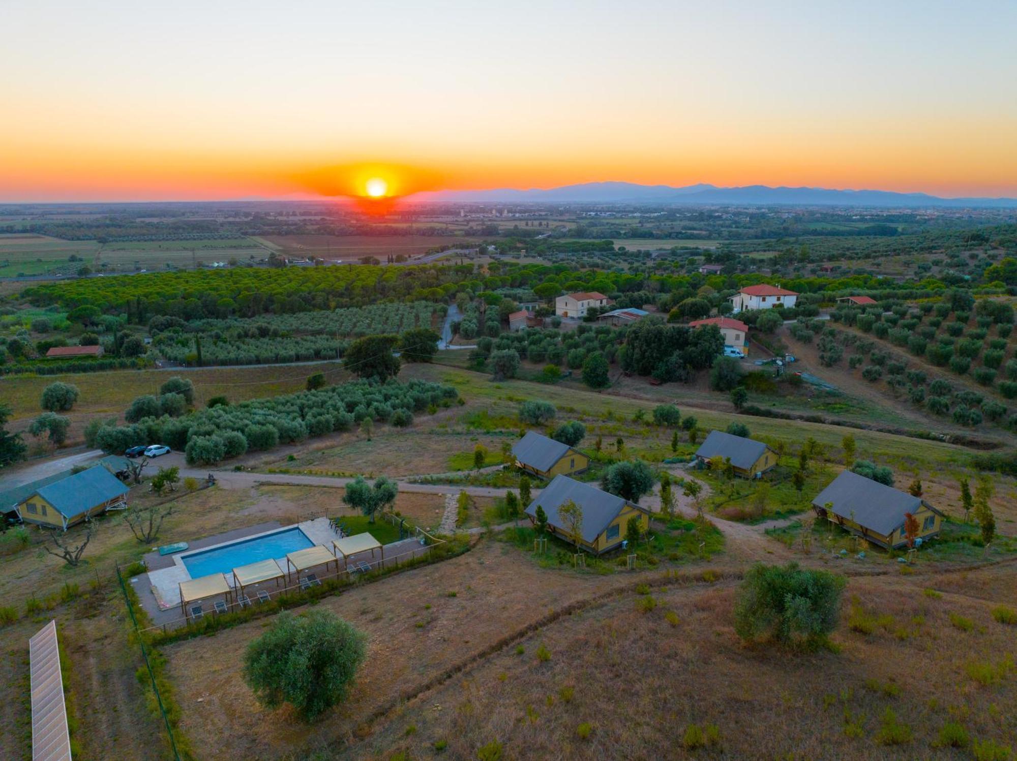 Glamping Grancia Hotel Grosseto Luaran gambar